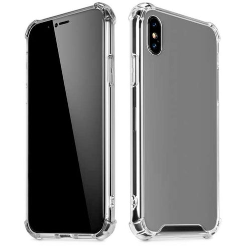 Gray iPhone XS Max Clear Case